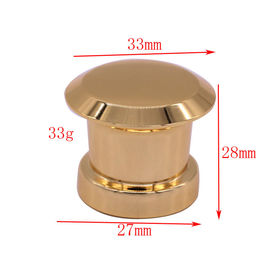 acheter La mode magnétique de couverture de parfum de chapeaux de parfum de Zamak en métal d'or adaptent aux besoins du client online manufacture