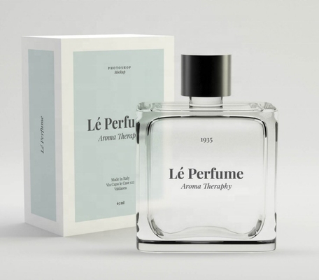acheter Le verre à bouteilles carré plat de jet d'huile de parfum d'aperçu gratuit de luxe vident online manufacture