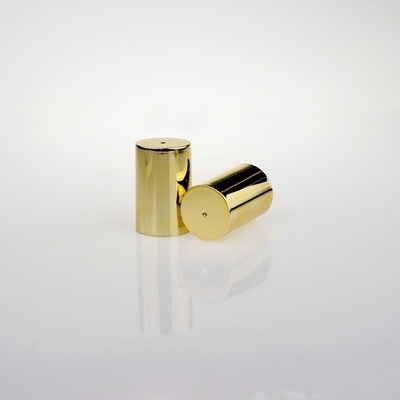 acheter Or UV rond de chapeau en plastique de parfum de bouteille de luxe pour le désinfectant de lotion online manufacture