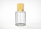 Métal créatif de luxe d'or de la couverture 15Mm de bouteille de parfum de style de rayure verticale de Zamac