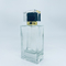 Bouteille de parfum carrée épaisse en verre de la bouteille de parfum 50ml, bouteille à extrémité élevé de jet de presse de baïonnette, bouteille cosmétique vide