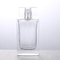 Bouteille de parfum vide en verre transparente de bouteille de parfum 30ML50ML100ML de bouteille de cosmétiques de bouteille de bouche rectangulaire de vis
