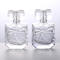 Les cosmétiques de bec de bouteille de lumière de Salingay mettent bouteille en bouteille de parfum de bouteille de bouteille vide de verre à bouteilles de parfum de la vis 30ml la sous