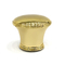 Capsules en aluminium de parfum de Zamak de couleur légère faite sur commande d'or