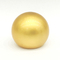 Capsules classiques de parfum de Matt Gold Color Ball Finished Zamac en métal