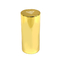 Le long cylindre d'or en alliage de zinc classique forment le métal Zamac parfument la capsule