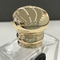 Chapeau de parfum d'OEM/ODM Zamac avec l'or adapté aux besoins du client d'options de couleur/argent/coloré