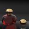 Marque exquise de Zamac de boule de style d'argent d'or de parfum de bouteille en métal transparent de couvercle