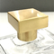 31*31*28mm Zamak Caps parfum personnalisé Logo Silk Screen imprimé