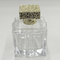 Capsules de parfums Zamak carrés avec des caractéristiques personnalisées