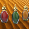 Bouteille de parfum moderne Zamac Bouchon de parfum pour bouteille de parfum carré avec un look personnalisé