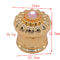 Conception magnétique en alliage de zinc de brevet de chapeau de parfum de diamant pour les bouteilles de parfum vides