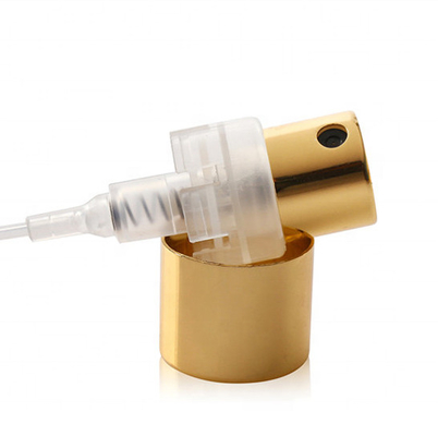 L'ODM d'OEM pulvérisateur de pompe de parfum de 360 degrés pp/matériel en aluminium se renversent non