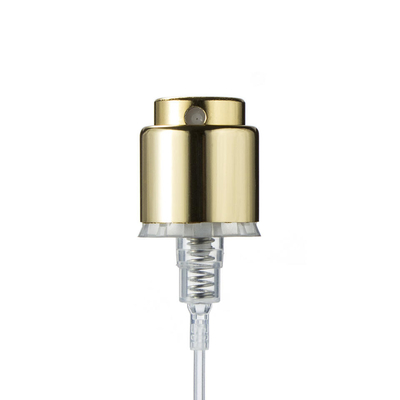 Pompe fine 12mm 13mm 15mm 18mm de pulvérisateur de brume de cuir embouti en aluminium argenté fait sur commande de parfum