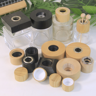 Capsule en bois solide naturelle de parfum