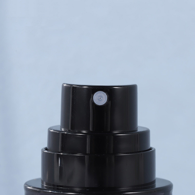 24 têtes de jet en plastique principales de toner de jet de dents de tête de maquillage de pompe cosmétique noire de jet