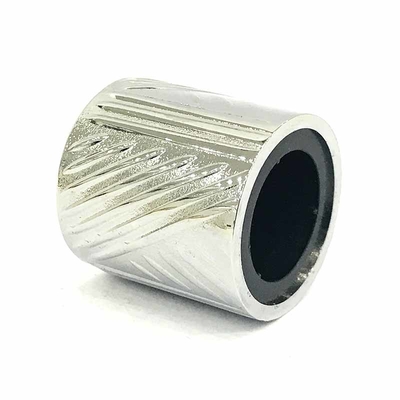 Le cylindre forment la capsule en alliage de zinc de Persume en métal de Platiing de chrome classique