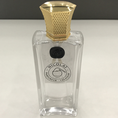 Topper d'arôme de bouteille de parfum Zamac 10000 pièces personnalisé