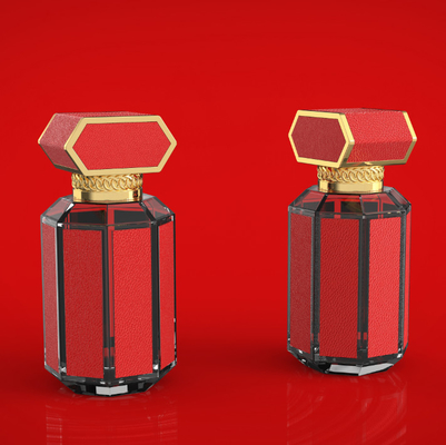 Élégante Zamc couvercle de parfum pour bouchon de bouteille Service OEM / ODM disponible