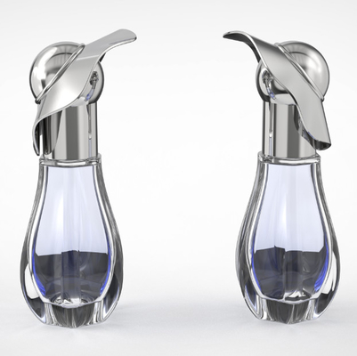 Logo personnalisé Zamac Bouchon de parfum pour emballage de parfum personnalisé