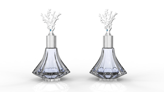 Élégante Zamc couvercle de parfum pour bouchon de bouteille Service OEM / ODM disponible