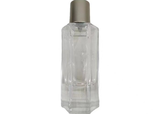 Bouchon de bouteille de parfum métallique en forme ronde sur mesure avec bouteille en verre de parfum
