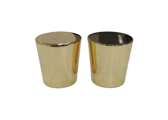 Capsules de bouteilles de parfums en forme de cylindre en alliage de zinc pour bouteilles en verre de parfums
