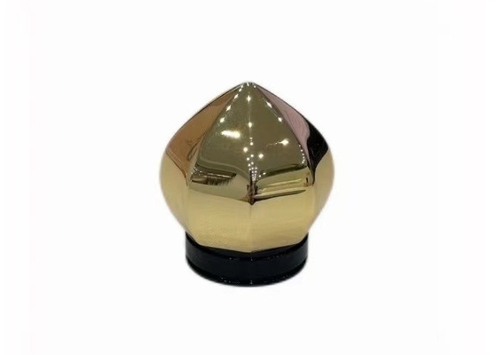 Bouteille de parfum en or en forme irrégulière Bouteille de parfum personnalisée