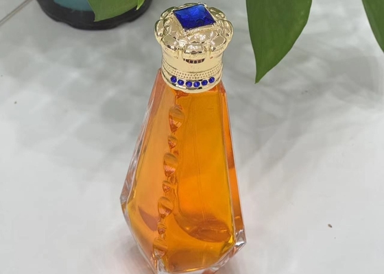 Couvercles de parfums en métal de luxe