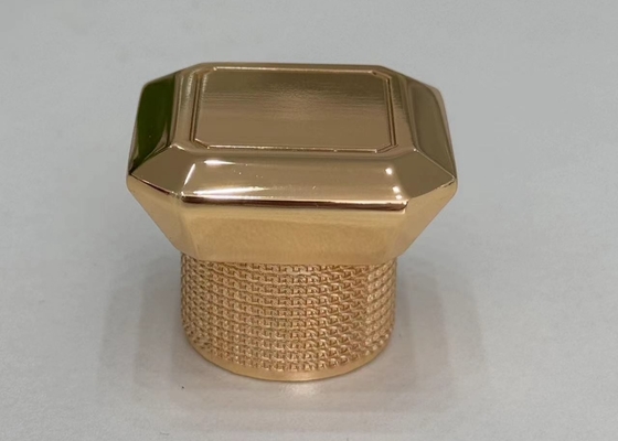 Capsule de parfum métallique en alliage de zinc irrégulier simple avec capsule de parfum métallique personnalisée
