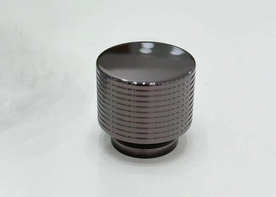 Couvercle de parfum métallique à moulage sous pression en alliage de zinc pour une présentation de parfum élégante