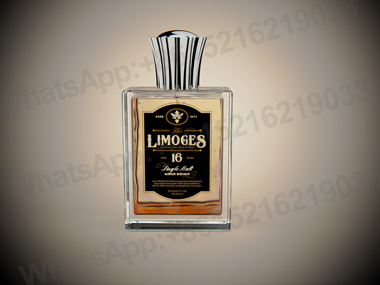 Finition miroir Zamak Protecteur de parfum Poids personnalisé Formes carrées rondes