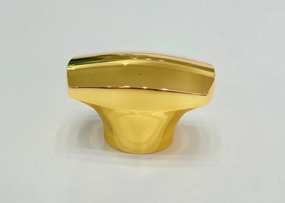 Couvercle de parfum en métal d'or écologique pour un design et une image de marque personnalisables