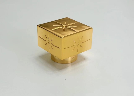 Pas de frais de moule Caps de parfum Zamak personnalisés pour les tailles standard du col de la bouteille