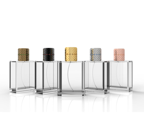 Caps de parfum Zamak colorés personnalisés Caps de parfum en alliage de zinc