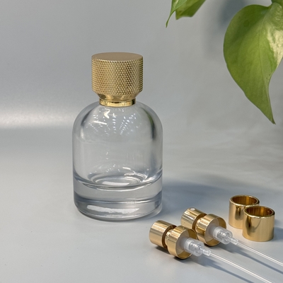 Personnaliser les bouteilles de parfums Caps en alliage de zinc respectueux de l'environnement pour la marque ou la personnalisation