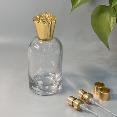 Améliorer la présentation du parfum L'alliage de zinc métallique Caps de parfum Design personnalisable Matériau durable