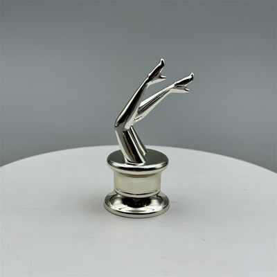 Couvercle en plastique ABS pour bouteille de parfum en aluminium-plastique Fea15 Modèle PP Couvercles en plastique plaqués en or
