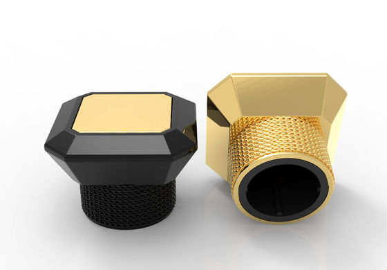 Fabrique haut de gamme Zamak Caps de parfums non déversement coulée sous pression FEA 15 Couvertures métalliques