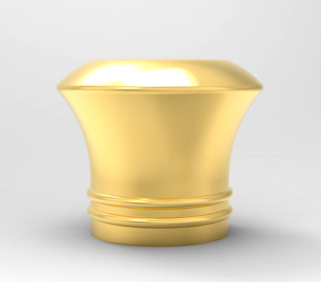 Juhong usine prête à moulage capuchon parfum métallique personnalisable pour les bouteilles de parfums uniques et personnalisées