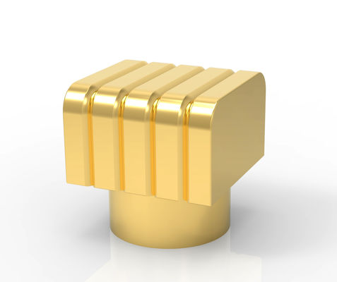 Des boucles de parfums Zamak en alliage de zinc d'or pour vos bouteilles de parfums.