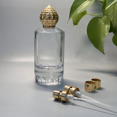 Vente en gros d'alliage de zinc de luxe 15 mm en forme irrégulière Zamak bouchon de bouteille de parfum de haute qualité bouchon de disque ouvert facile pour les canettes