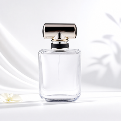 Petits bouchons de bouteilles de parfums Zamac avec électroplaté en finition miroir, couleurs personnalisables et étanches aux fuites adaptées aux bouteilles de parfums standard