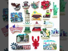 Autocollant magnétique de réfrigérateur direct et durable