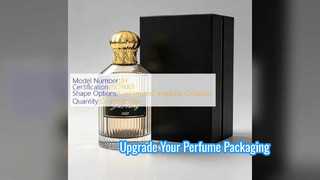 Capsules de parfum de luxe Gold Crown pour une marque de parfum haut de gamme